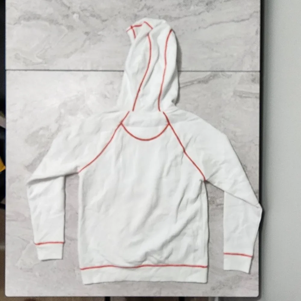 Vans Pro Stitched Versa Hoodie Women's White/Red New - Picture 7 of 7
